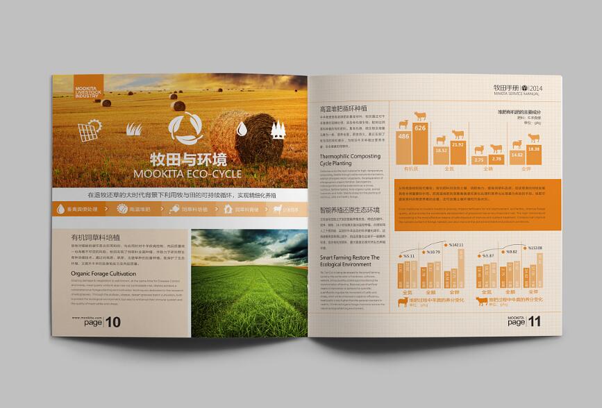 牧場畫冊設計案例欣賞